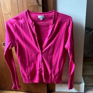 J crew classic cotton cardigan